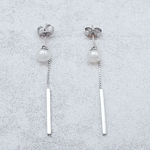 Wiszące kolczyki z perłami
